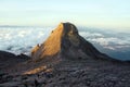 St.JohnÃ¢â¬â¢s Peak of Mount Kinabalu Royalty Free Stock Photo